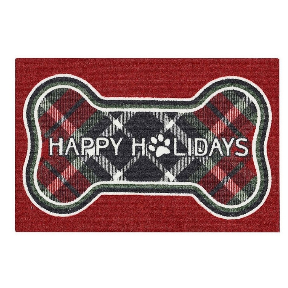 👀50% OFF👀🐕🐾NWT‼️ "Happy H🐾lidays" Rug